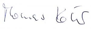Unterschrift Unterschrift
